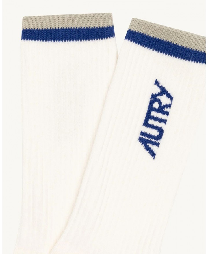 Autry - Calzini Jacquard Blu/Grigio Uomo SOPU 0591 P26