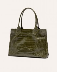 Ballantyne - Borsa Kate M Pelle Cocco Oliva Donna BLB993 SLE00 12590 CON