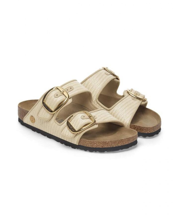 Birkenstock - Arizona Big Buckle Raffia Donna1029042 RAFFIA P26