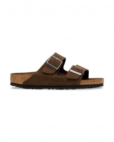 Birkenstock - Arizona Suede Moka Donna 1031640 CAFE P26