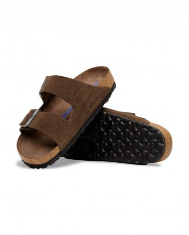 Birkenstock - Arizona Suede Moka Donna 1031640 CAFE P26