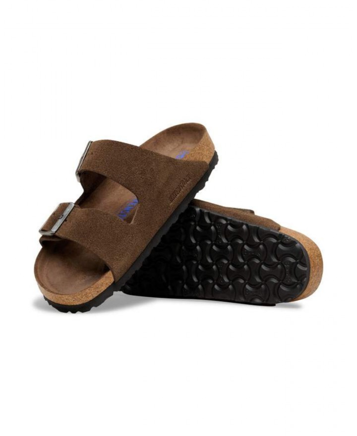Birkenstock - Arizona Suede Moka Donna 1031640 CAFE P26