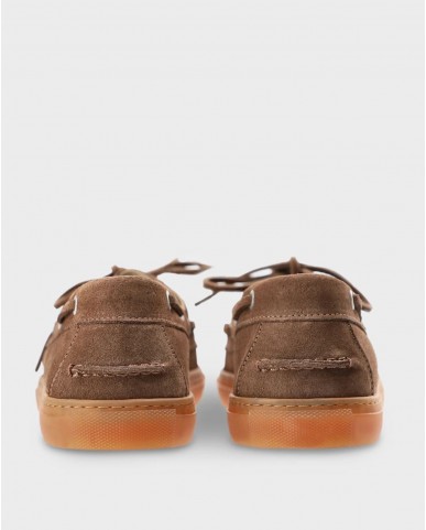 Copenhagen - Women's Beige Suede Boat Loafers CPH160 SUE NMO P26