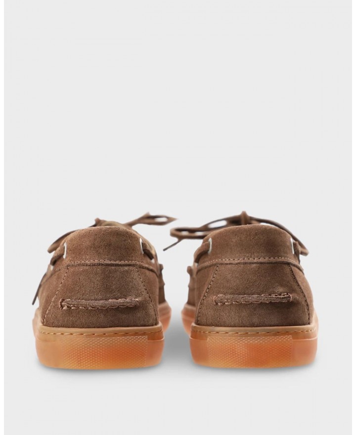 Copenhagen - Women's Beige Suede Boat Loafers CPH160 SUE NMO P26