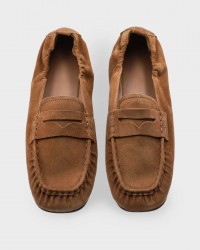 Copenhagen - Women's Beige Suede Loafers CPH885 SUE NBR P26