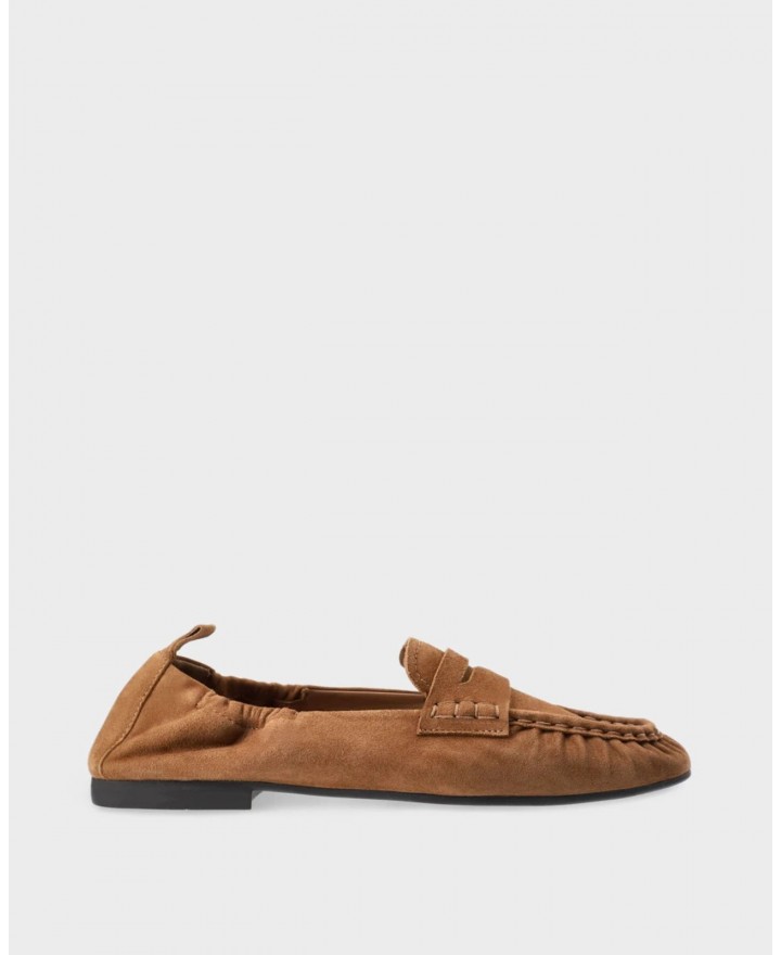 Copenhagen - Women's Beige Suede Loafers CPH885 SUE NBR P26