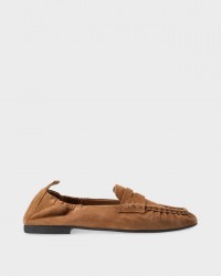 Copenhagen - Women's Beige Suede Loafers CPH885 SUE NBR P26