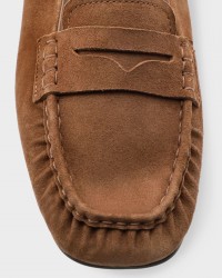 Copenhagen - Women's Beige Suede Loafers CPH885 SUE NBR P26