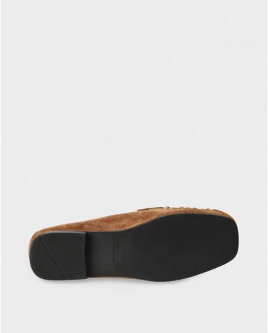 Copenhagen - Women's Beige Suede Loafers CPH885 SUE NBR P26