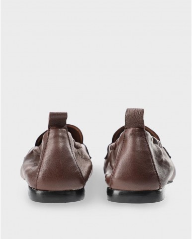 Copenhagen - Women's Chocolate Suede Loafers CPH885 LEA BRO P26