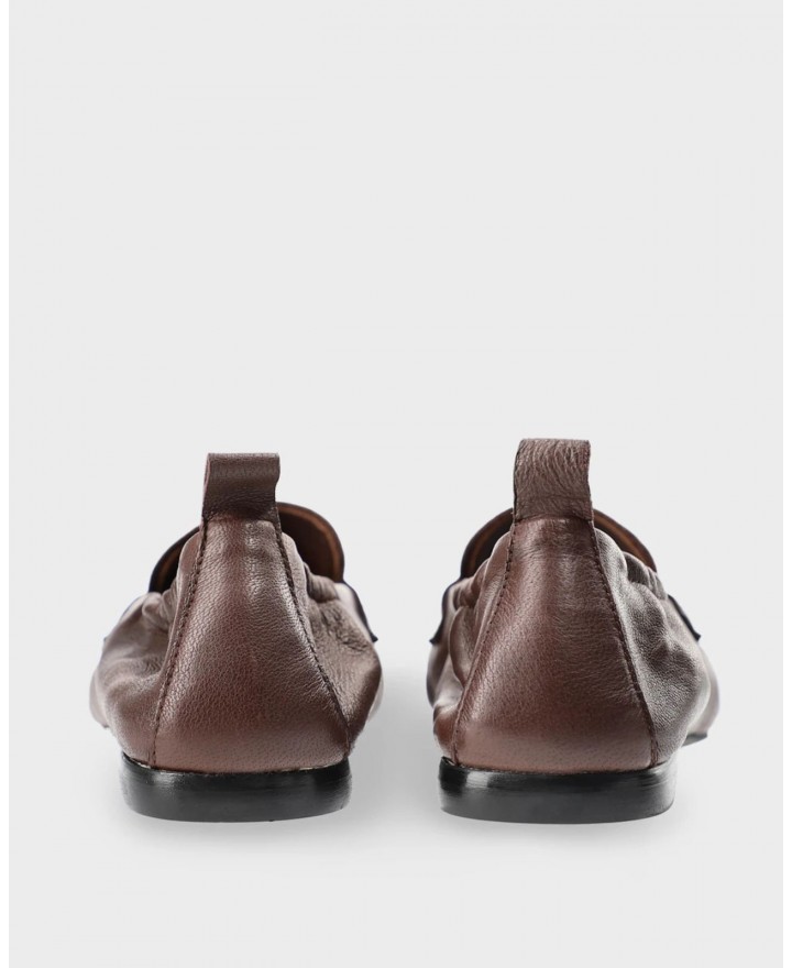 Copenhagen - Women's Chocolate Suede Loafers CPH885 LEA BRO P26