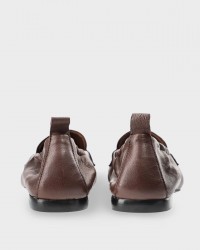 Copenhagen - Women's Chocolate Suede Loafers CPH885 LEA BRO P26