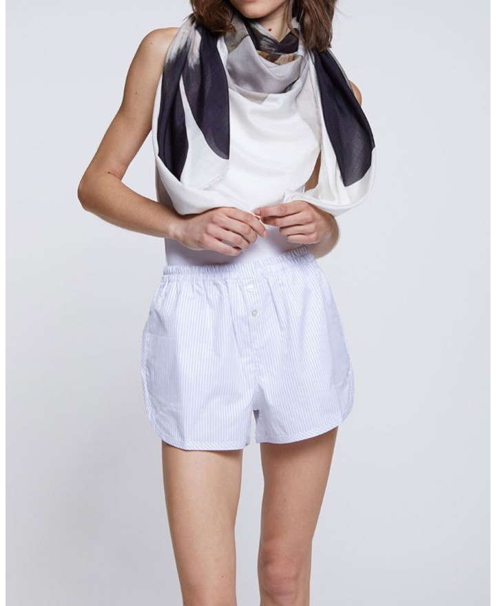 Faliero Sarti - Sciarpa Fiorellina Beige Donna 2001 99990 BEIGE P26