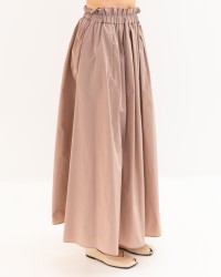 Herno - Women's Powder Pink Long Skirt GN000044D 12483Z 403 P26