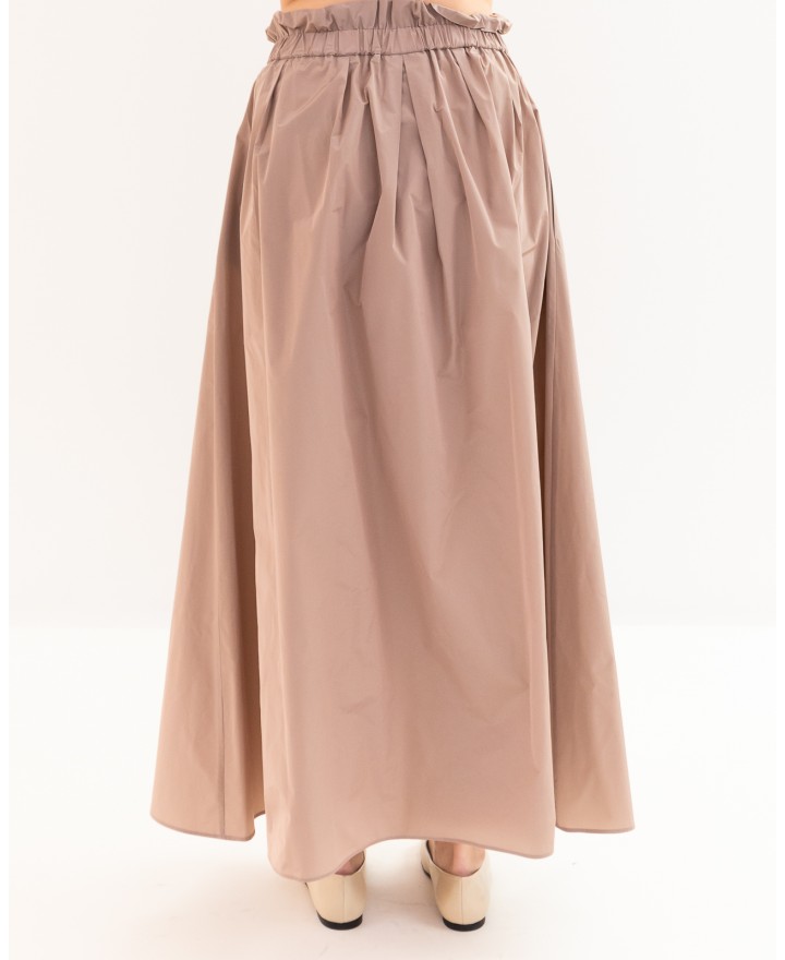 Herno - Women's Powder Pink Long Skirt GN000044D 12483Z 403 P26