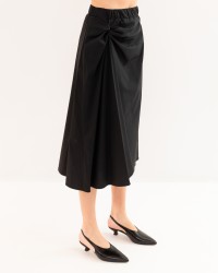 Meimeij - Gonna Midi Nera Donna M6EB07 100 NERO P26