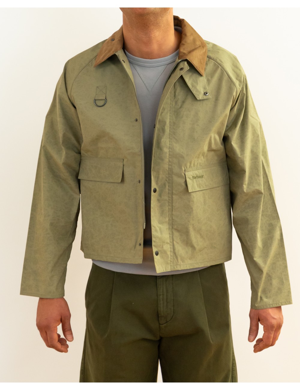 Barbour - Giubbotto Ripstop Olive Uomo MSP0174 OL31 P26