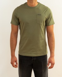 Barbour - T-shirt Girocollo Olive Uomo MTS1114 OL37 P26