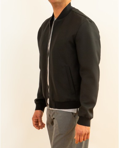 Herno - Giubbotto Bomber Nero Uomo GI000649U 33492 9300 P26