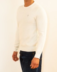 Polo Ralph Lauren - Men's White Honeycomb Knit Sweater 710918163504 P26