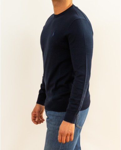 Polo Ralph Lauren - Maglia Maniche Lunghe Blu Uomo 710684957001 P26