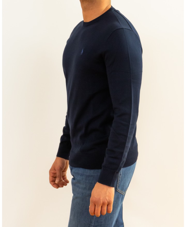 Polo Ralph Lauren - Maglia Maniche Lunghe Blu Uomo 710684957001 P26