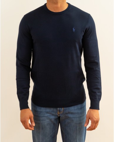 Polo Ralph Lauren - Maglia Maniche Lunghe Blu Uomo 710684957001 P26