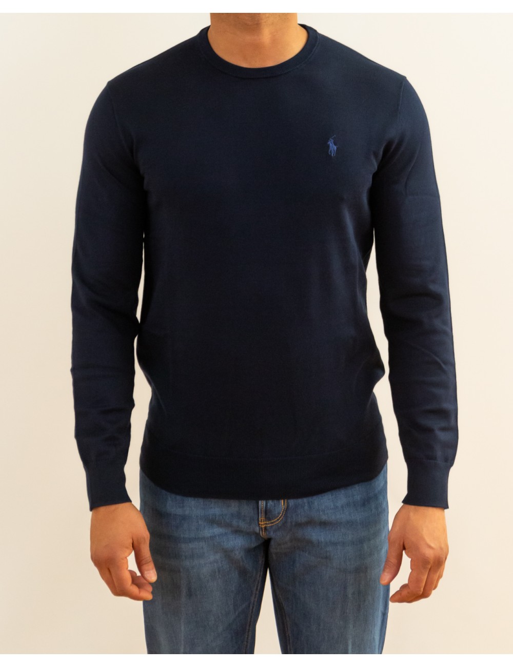 Polo Ralph Lauren - Maglia Maniche Lunghe Blu Uomo 710684957001 P26