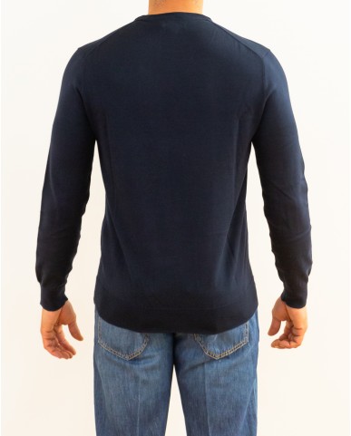 Polo Ralph Lauren - Maglia Maniche Lunghe Blu Uomo 710684957001 P26