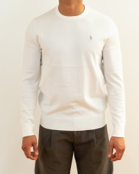 Polo Ralph Lauren - Maglia Girocollo Bianca Uomo 710890558506 P26