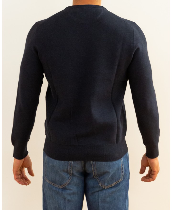 Polo Ralph Lauren - Maglia Nido d'Ape Blu Uomo 710918163001 P26