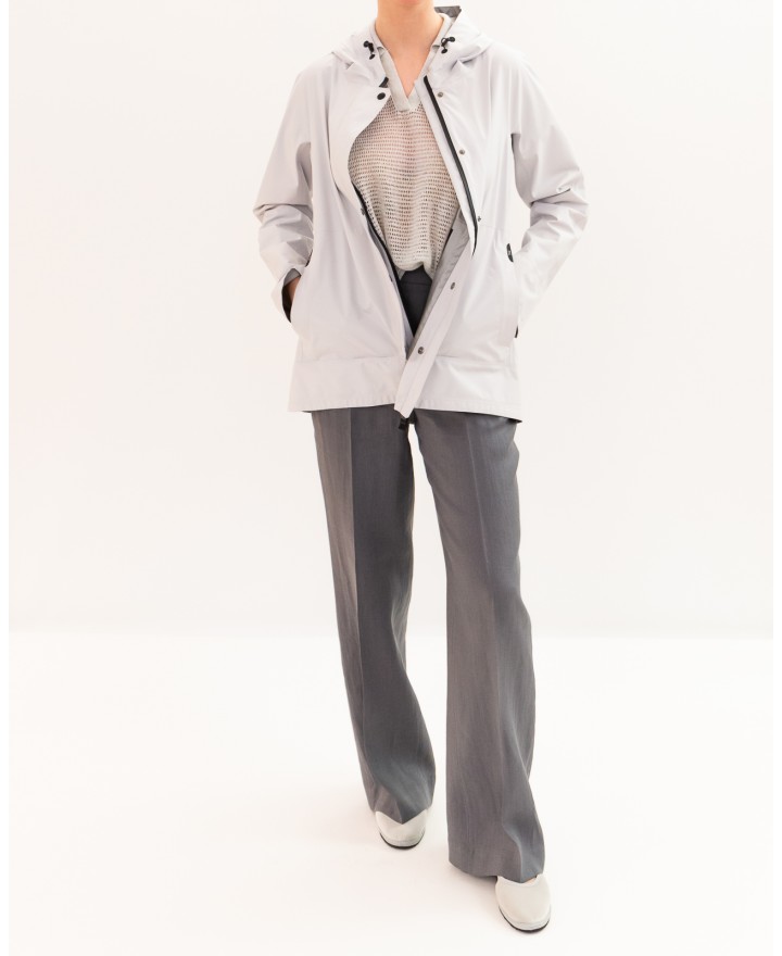 Herno - Women's Gray Laminar Gore-Tex Parka GC000470D 11124 1250 I25