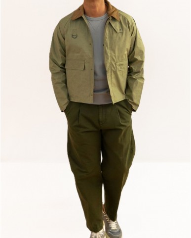 Barbour - Giubbotto Ripstop Olive Uomo MSP0174 OL31 P26