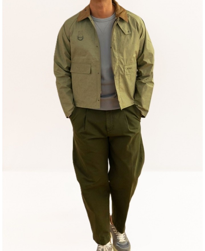 Barbour - Giubbotto Ripstop Olive Uomo MSP0174 OL31 P26