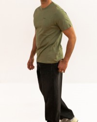 Barbour - T-shirt Girocollo Olive Uomo MTS1114 OL37 P26