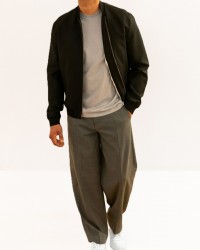 Herno - Giubbotto Bomber Nero Uomo GI000649U 33492 9300 P26