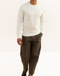 Polo Ralph Lauren - Maglia Girocollo Bianca Uomo 710890558506 P26