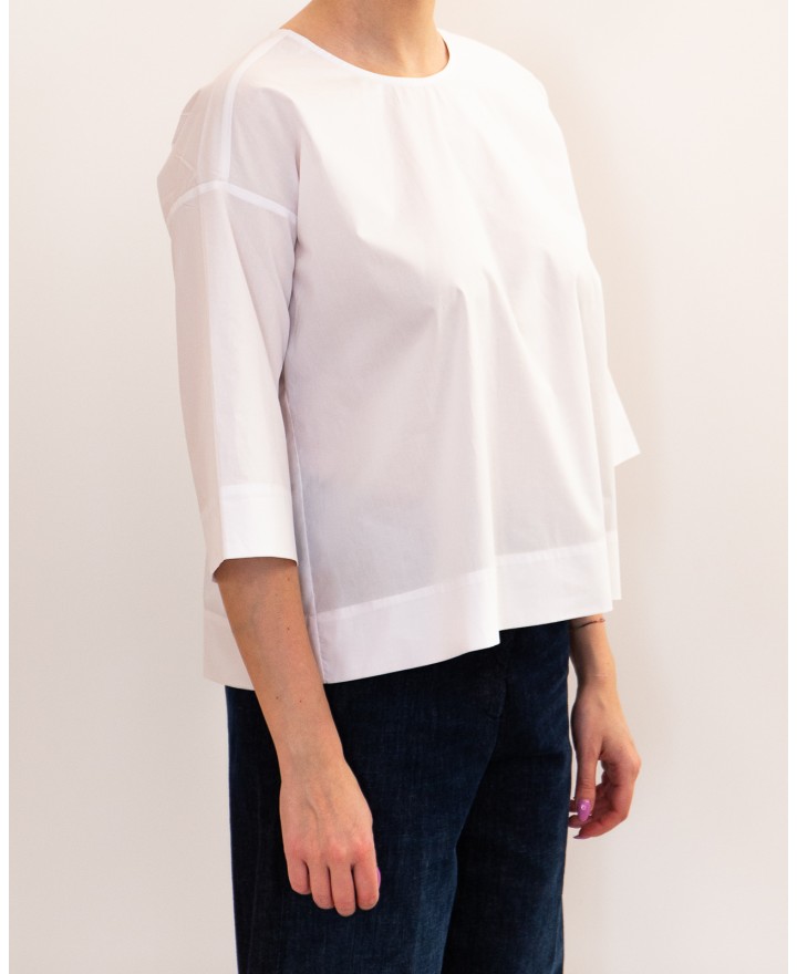 Roberto Collina - Women's White Shirt A51045 01 BIANCO P26