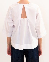 Roberto Collina - Camicia Bianca Donna A51045 01 BIANCO P26