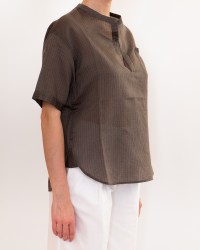 Roberto Collina - Serafino Moro Women's Shirt A53091 08 MORO P26