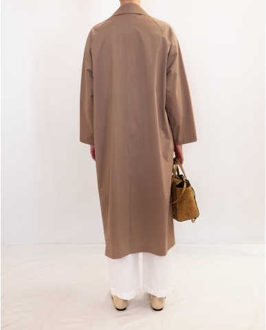 Harris Wharf - Women's Tobacco Scuba Raincoat AA1422PYZ 441 TAN P26