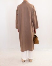 Harris Wharf - Women's Tobacco Scuba Raincoat AA1422PYZ 441 TAN P26