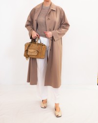 Harris Wharf - Women's Tobacco Scuba Raincoat AA1422PYZ 441 TAN P26