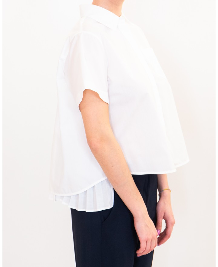 Meimeij - Camicia Spacco Bianca Donna M6PL00 791 OFF WHITE P26