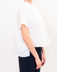 Meimeij - Camicia Spacco Bianca Donna M6PL00 791 OFF WHITE P26