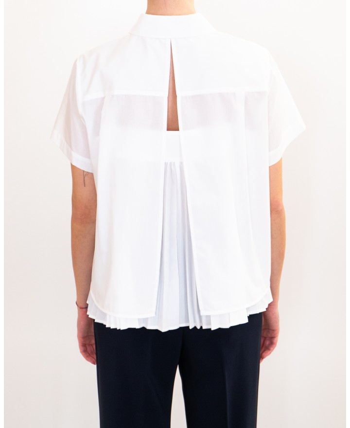 Meimeij - Camicia Spacco Bianca Donna M6PL00 791 OFF WHITE P26