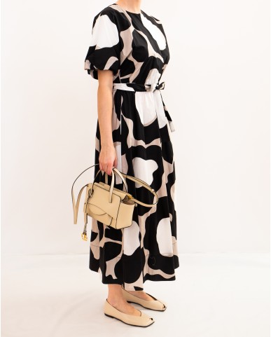 Meimeij - Black/Moon Women's Dress M6PAH5 S1018 NERO/MO P26