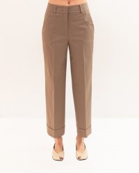 Peserico - Pantalone Cotone Biscotto Donna A04635 01037 149 P26