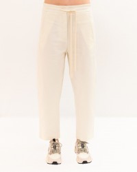 Tela - Pantalone Disco Bianco Donna 140290 A001 P26