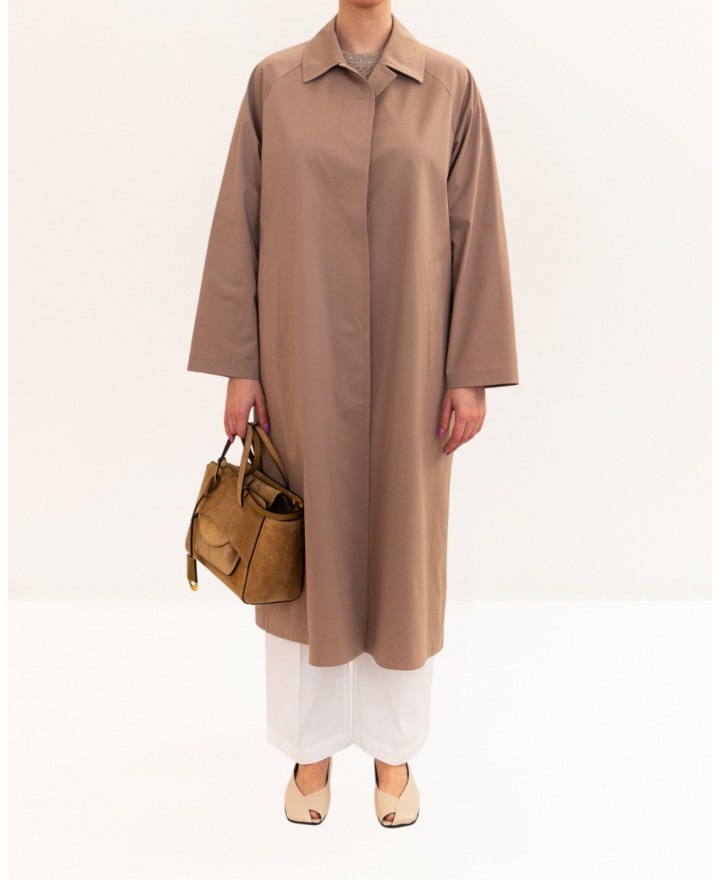 Harris Wharf - Impermeabile Scuba Tabacco Donna AA1422PYZ 441 TAN P26